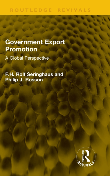 Kniha Government Export Promotion F.H. Rolf Seringhaus