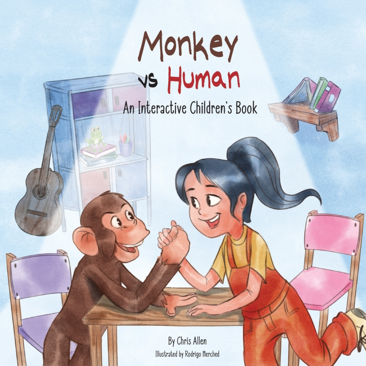 Kniha Monkey vs Human Chris James Allen