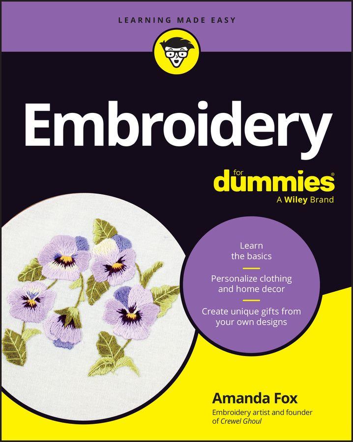 Książka Embroidery for Dummies Amanda Fox