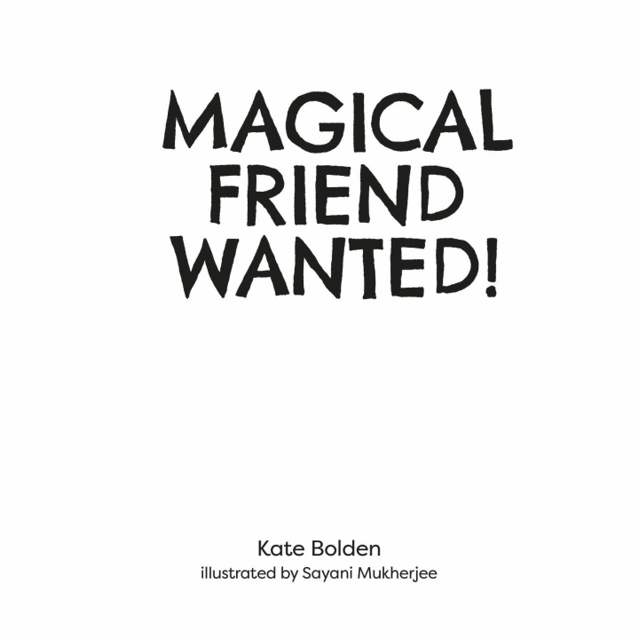 Kniha Magical Friend Wanted! Kate Bolden