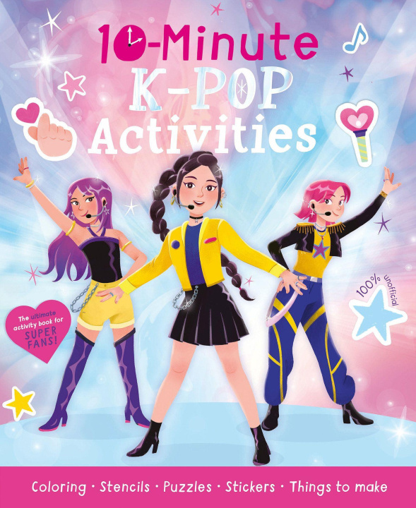 Kniha 10-Minute K-Pop Activities Linsey Kim