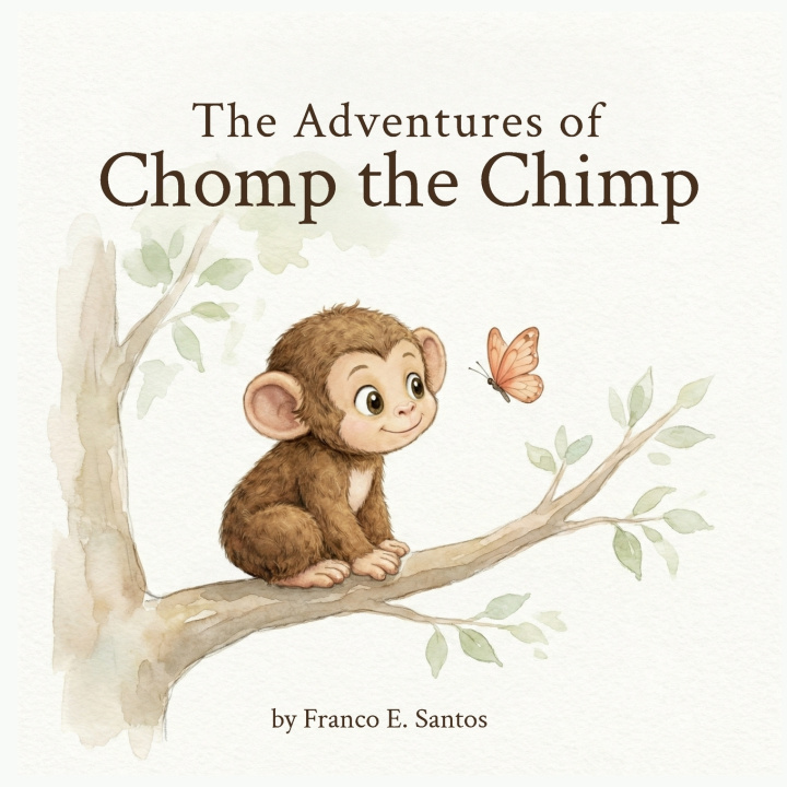 Livro The Adventures of Chomp the Chimp Franco E. Santos