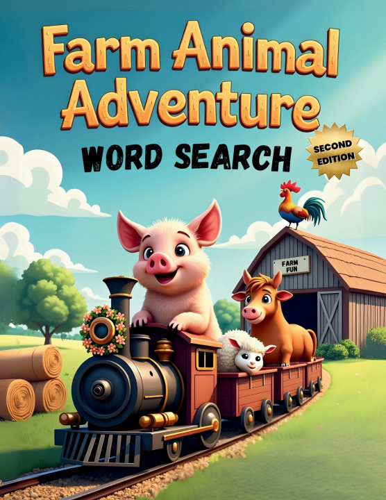 Kniha Farm Animal Adventure Word Search (Second Edition) Everlee Austin