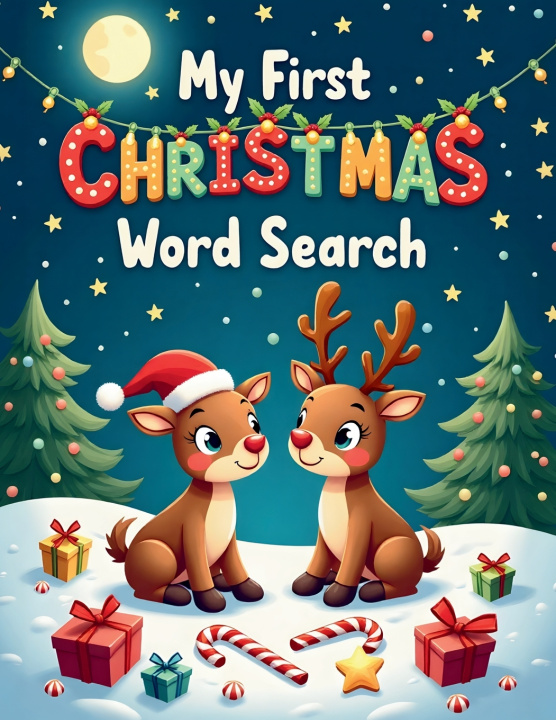 Kniha My First Christmas Word Search Everlee Austin