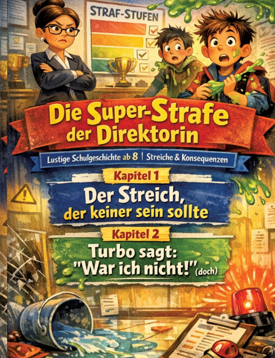 Boek Die Super-Strafe der Direktorin Dominik Mikulaschek