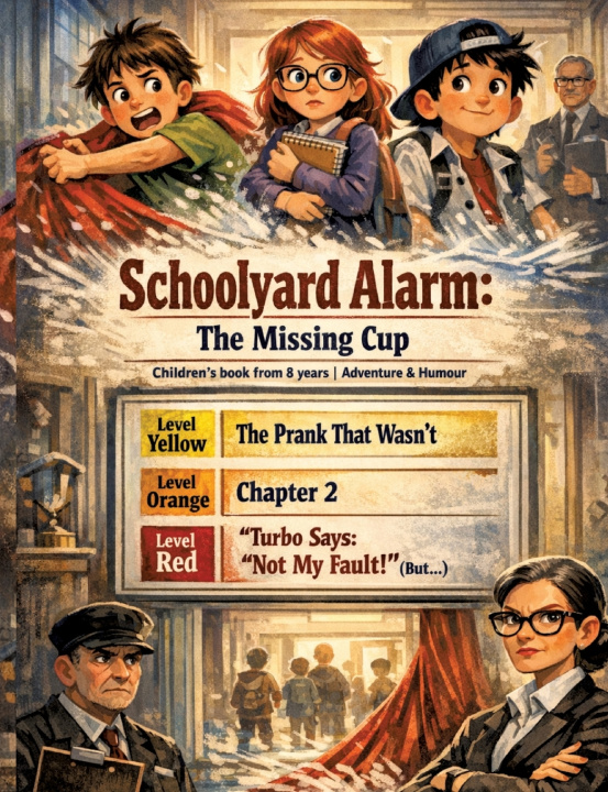 Kniha Schoolyard Alarm: The Missing Cup Dominik Mikulaschek