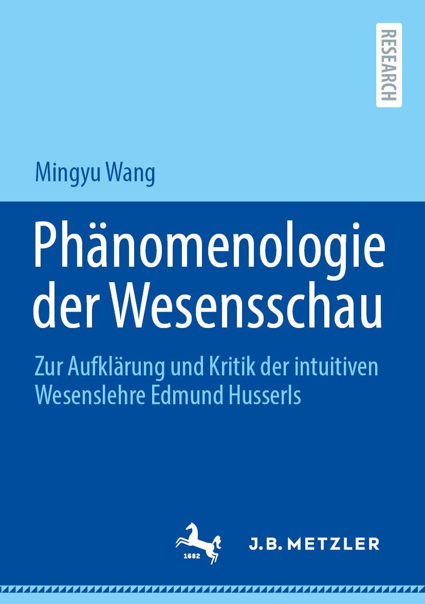 Kniha Phänomenologie der Wesensschau Mingyu Wang