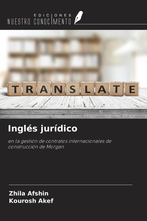 Knjiga Inglés jurídico Kourosh Akef