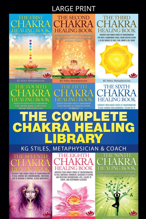 Kniha The Complete Chakra Healing Library KG STILES