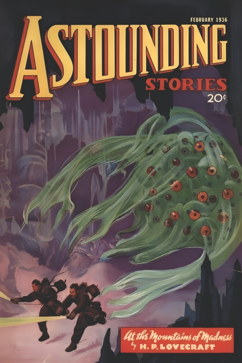 Boek Astounding Stories - Fevereiro 1936 H. P. Lovecraft