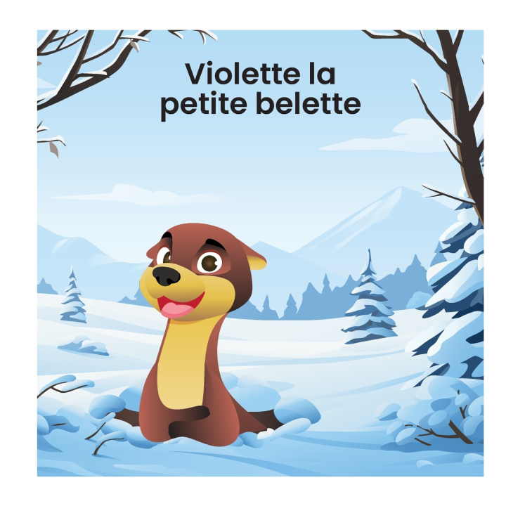 Kniha Violette la petite belette Louise Casavant