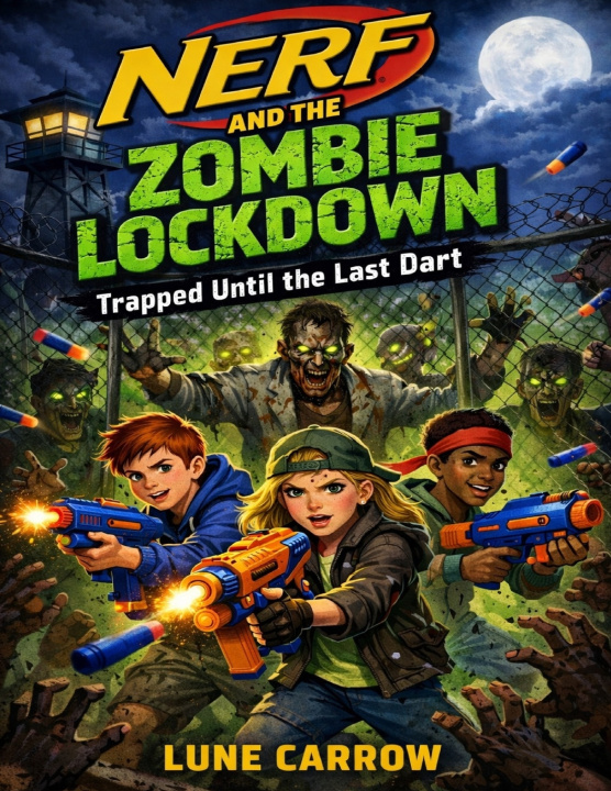 Kniha Nerf And The Zombie Lockdown Lune Carrow