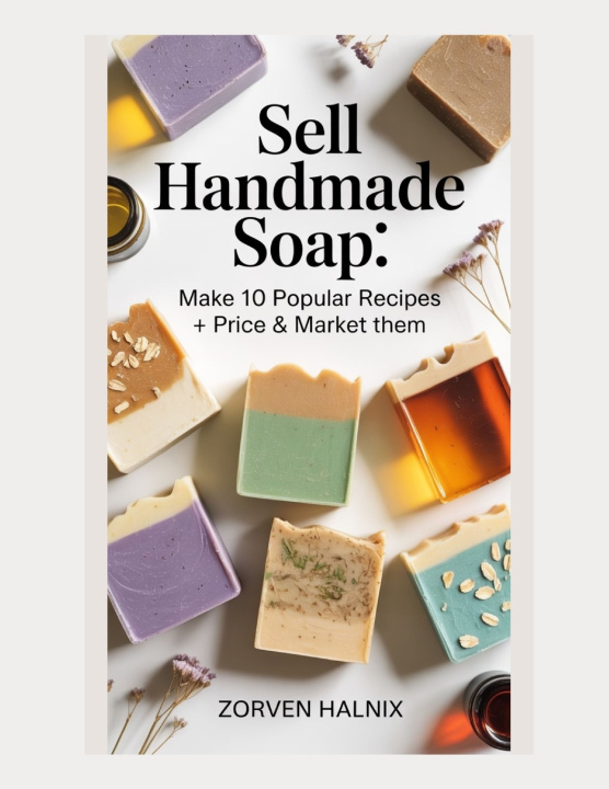 Kniha Sell Handmade Soap Zorven Halnix