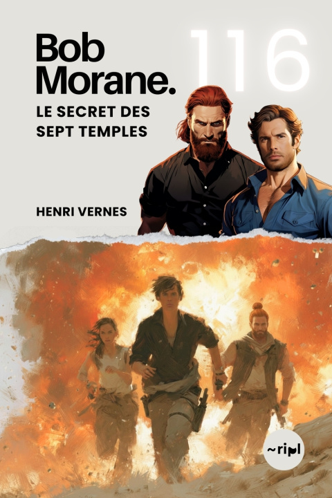 Kniha Bob Morane - Le Secret des Sept Temples RIPL Publishing