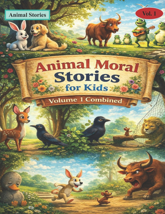Kniha Animal Moral Stories for Kids - Volume 1 Combined Lovleen Kaur
