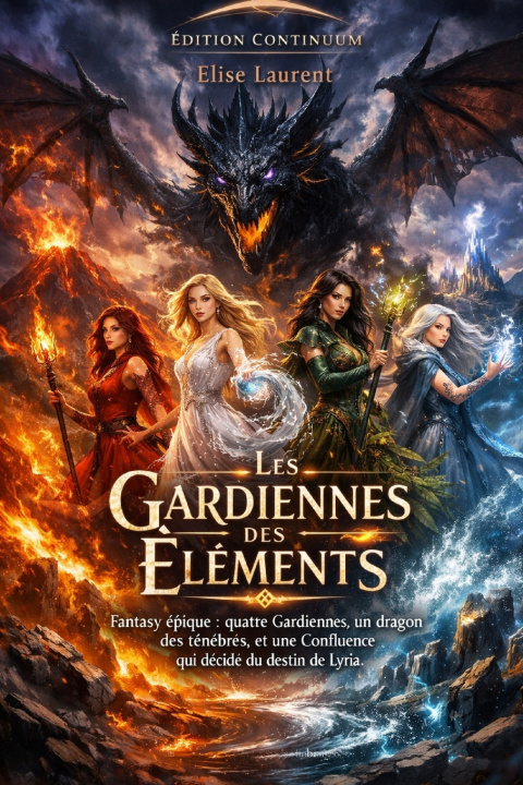 Kniha Les Gardiennes des Éléments Elise Laurent