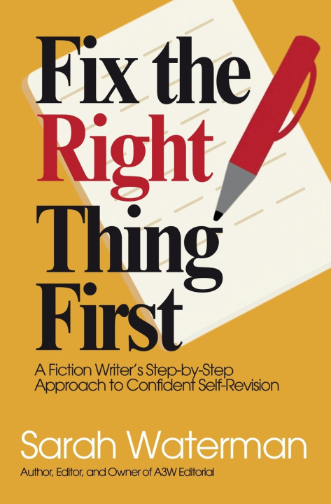 Kniha Fix The Right Thing First Sarah Waterman