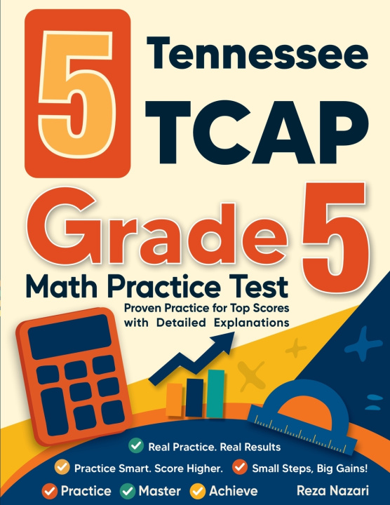Kniha 5 Tennessee TCAP Grade 5 Math Practice Tests Nazari