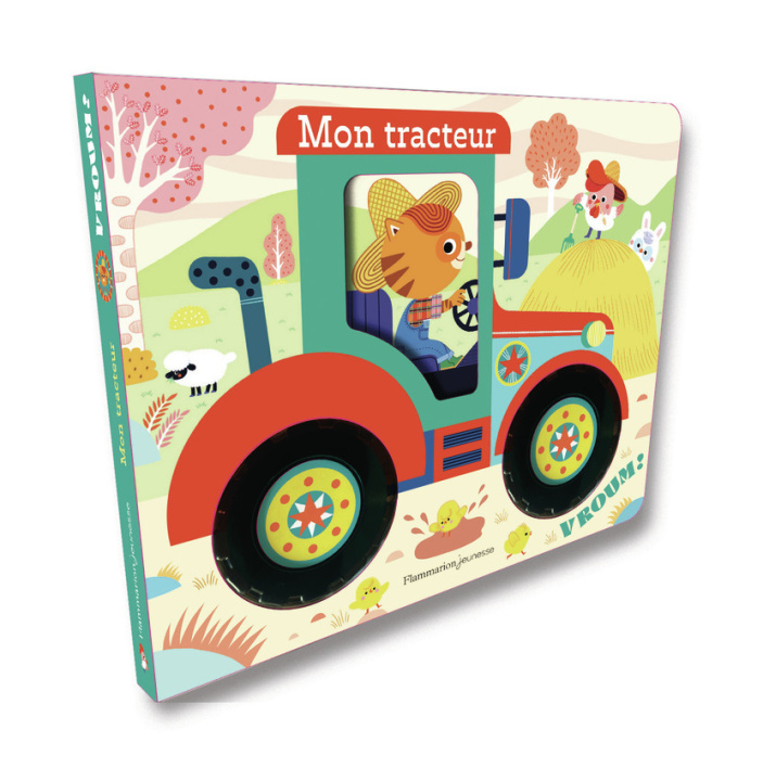Kniha VROUM ! Mon tracteur Mercier