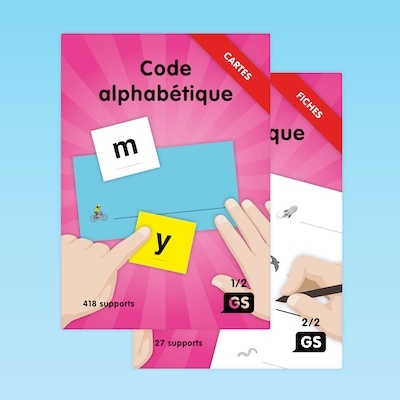 Kniha 445 supports Code alphabétique GS 