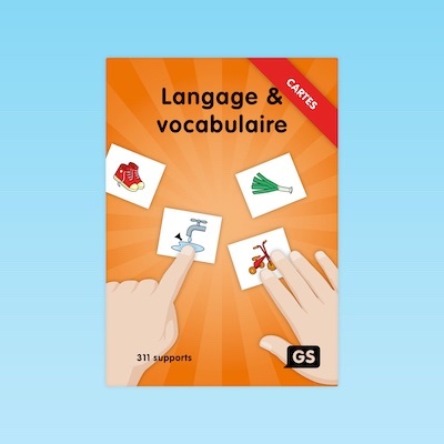 Kniha 311 supports Langage & vocabulaire GS 