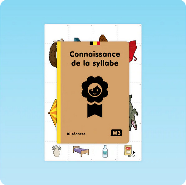 Kniha 10 séances Connaissance de la syllabe M3 Zorman