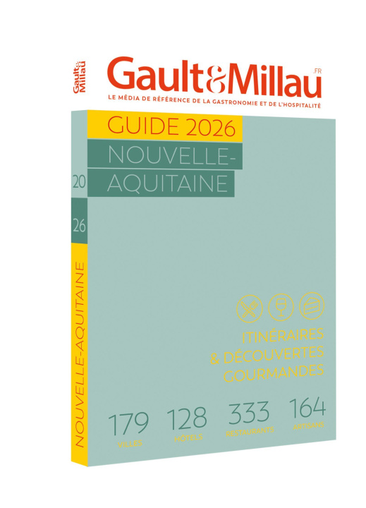 Kniha Guide Nouvelle-Aquitaine 2026 Gault et Millau