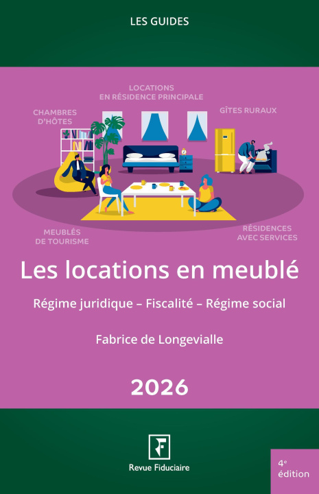 Kniha Les locations en meublé 2026 de Longevialle