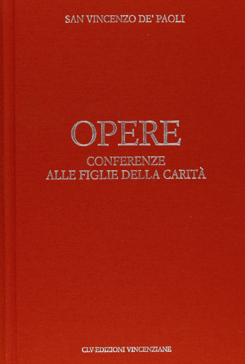 Kniha Opere Vincenzo de'Paoli (san)