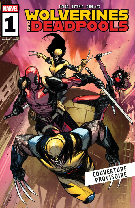 Kniha Wolverines & Deadpools 