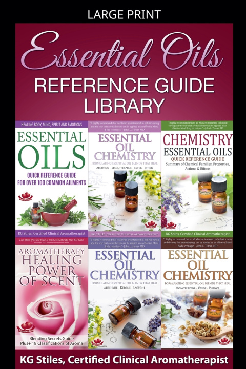 Kniha Essential Oils Reference Guide Library KG STILES