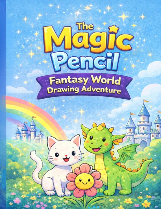 Kniha The Magic Pencil Little Spark Studio