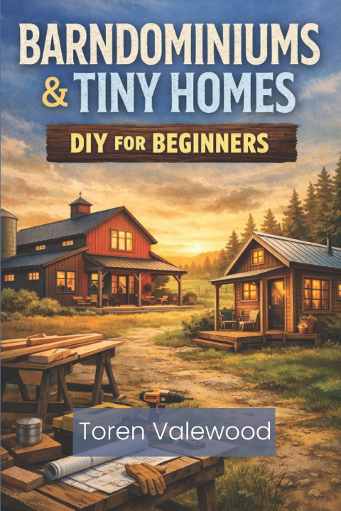 Kniha Barndominiums & Tiny Homes DIY Guide for Beginners Toren Valewood