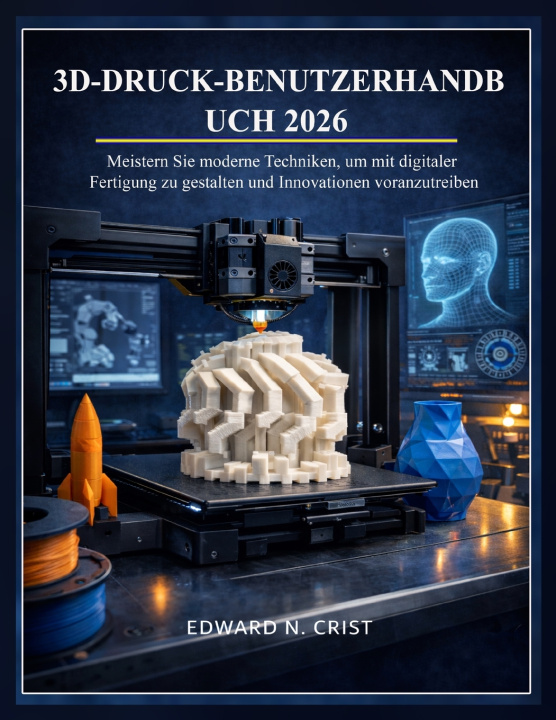Kniha 3D-DRUCK-BENUTZERHANDBUCH 2026 Edward N. Crist