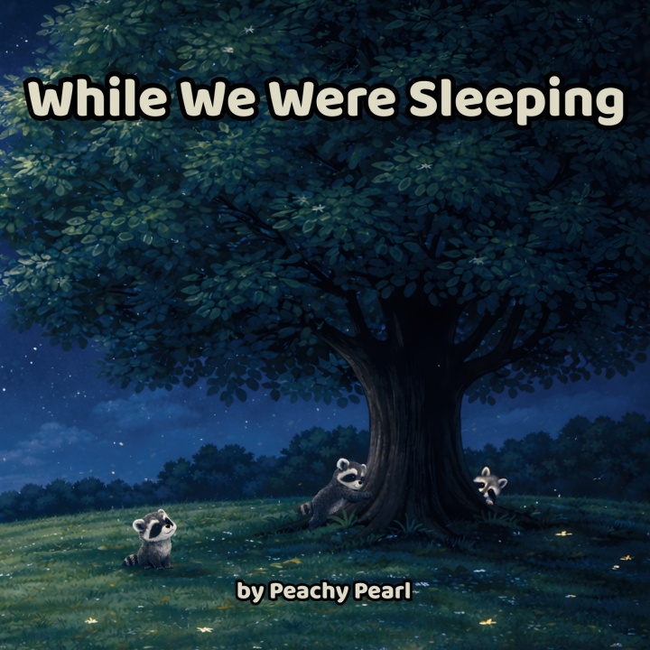 Kniha While We Were Sleeping Peachy Pearl
