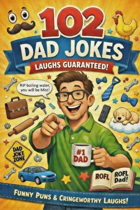 Kniha 102 Dad Jokes Harry Sprout