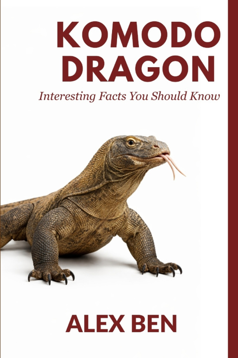 Kniha Komodo Dragon Alex Ben
