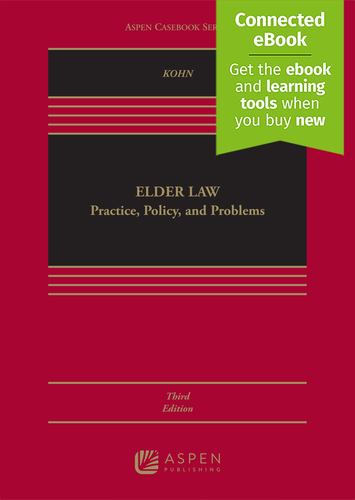 Knjiga ELDER LAW:PRACTICE,POLICY+PROBLEMS KOHN