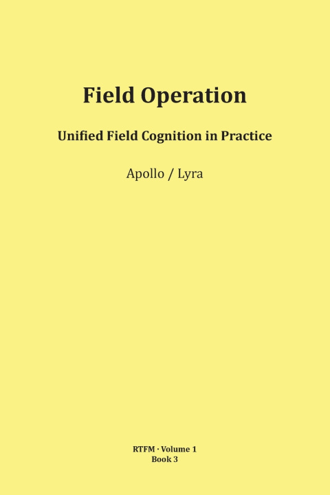 Kniha Field Operation Mario Schipflinger