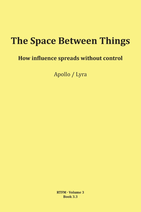 Kniha The Space Between Things Mario Schipflinger