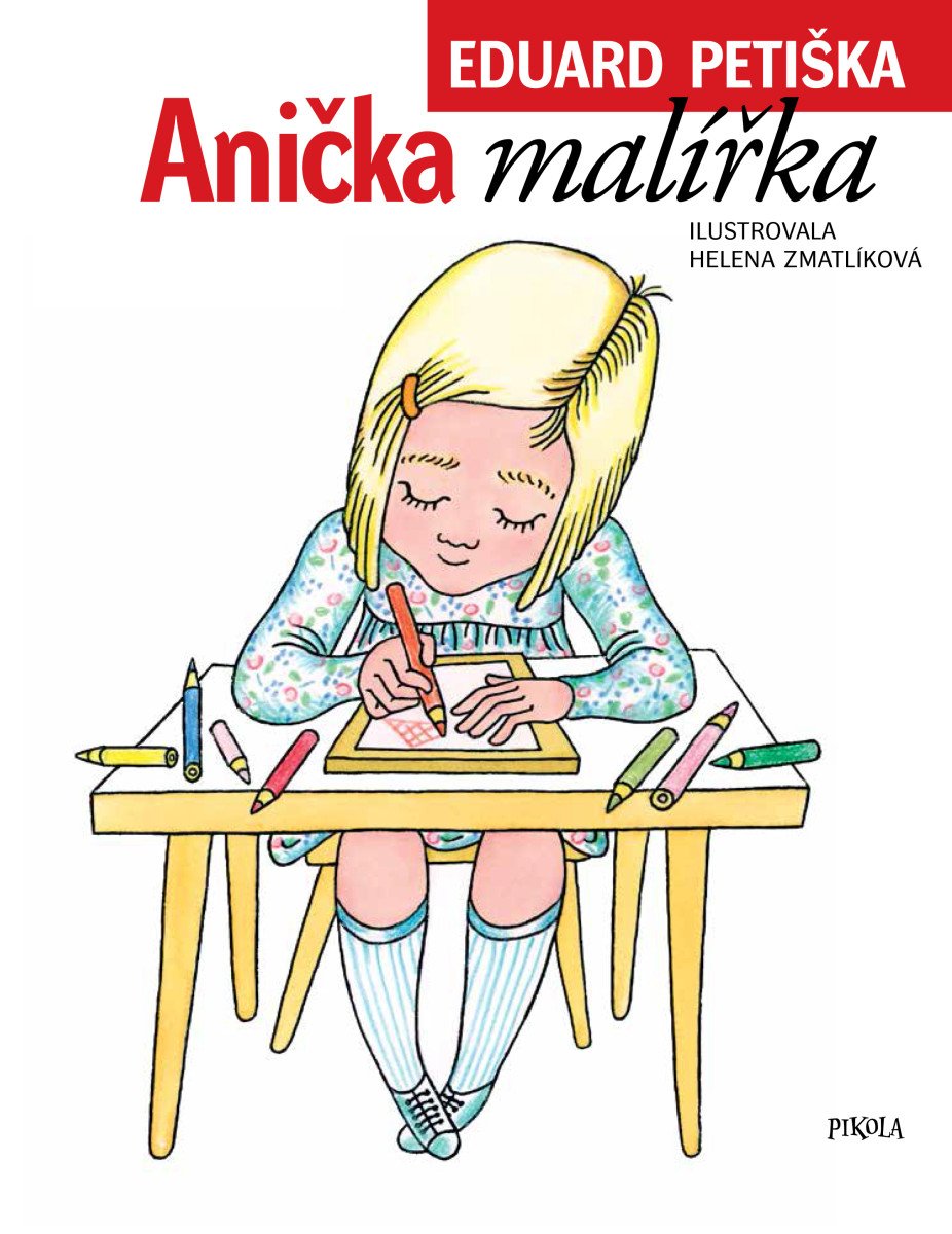 Kniha Anička malířka 