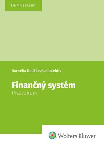 Kniha Finančný systém Kornélia Beličková
