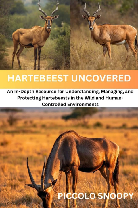 Kniha HARTEBEEST UNCOVERED PICCOLO SNOOPY