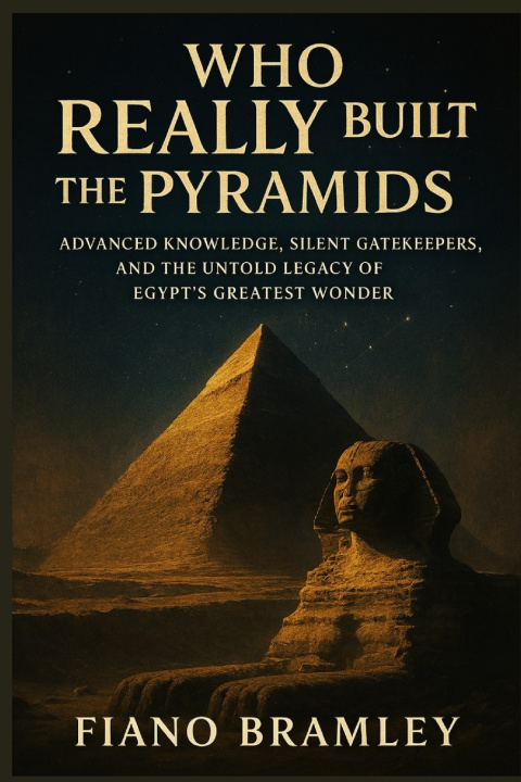 Kniha Who Really Built the Pyramids Fiano Bramley