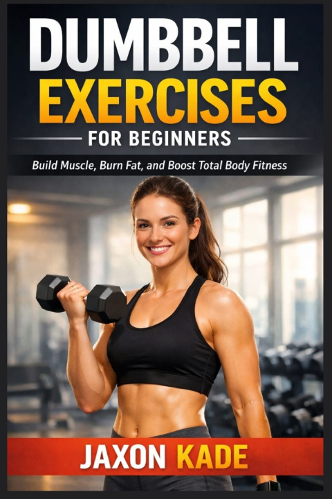 Kniha DUMBBELL EXERCISES FOR BEGINNERS JAXON KADE