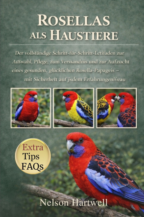 Kniha ROSELLAS ALS HAUSTIERE Nelson Hartwell