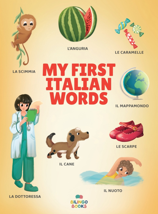 Libro My First Italian Words Natalia Simons