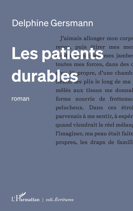Könyv Les patients durables Delphine Gersmann