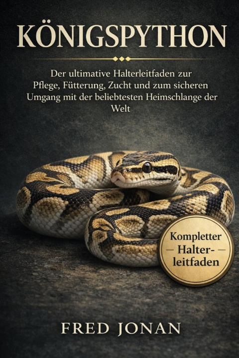 Kniha KÖNIGSPYTHON Fred Jonan
