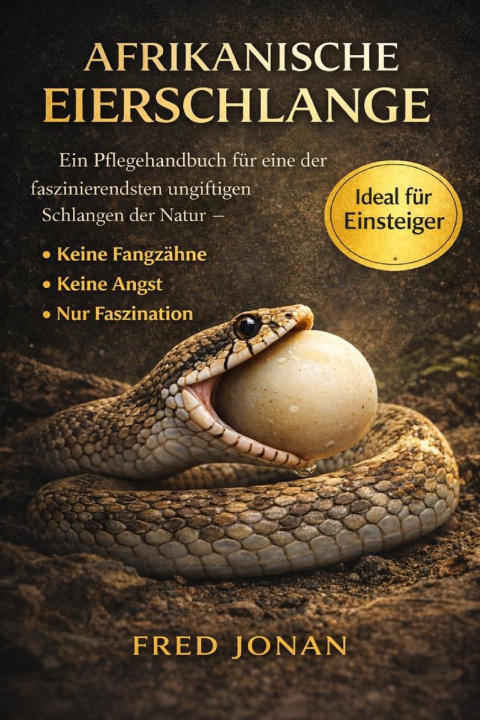 Knjiga AFRIKANISCHE EIERSCHLANGE Fred Jonan